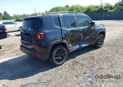 2020 Jeep Renegade Altitude 4X4 из США, поврежденный, VIN ZACNJBBB6LPL93284